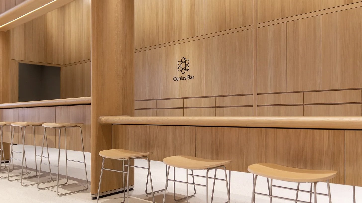 Premier Apple Store repensé