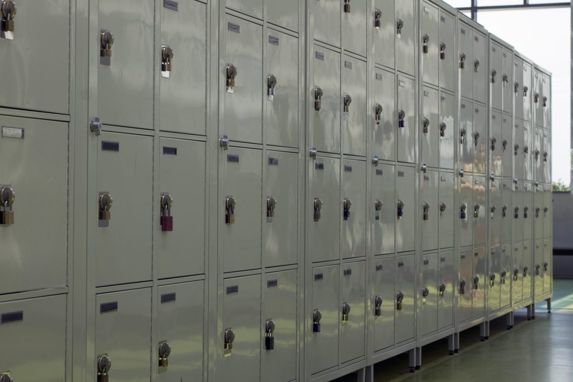 High school lockers