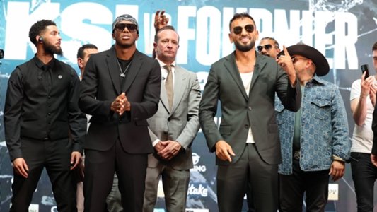 KSI contre Joe Fournier : aperçu du grand combat |  DAZN Actualités France