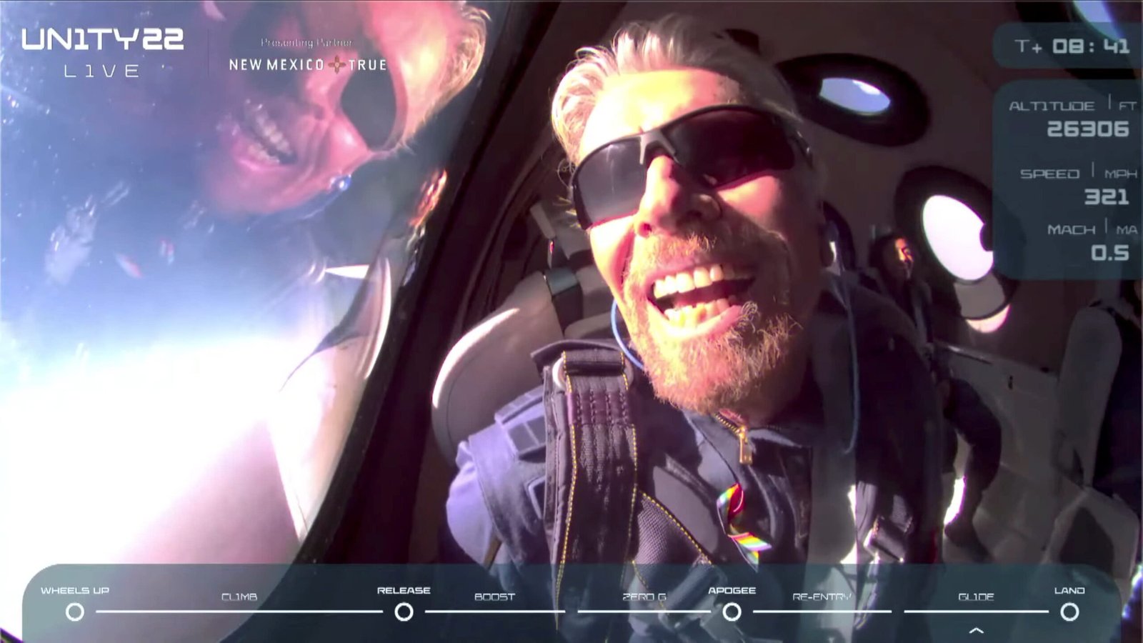Le milliardaire Richard Branson défend les voyages spatiaux et affirme qu’ils peuvent profiter à la planète