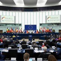 Une session au Parlement européen à Strasbourg, France, plus tôt ce mois-ci |  AFP-JIJI