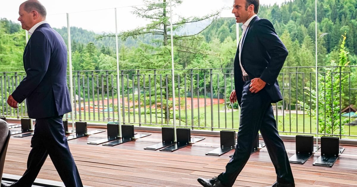 Macron se rendra en Allemagne en juillet au milieu des tensions persistantes avec Scholz