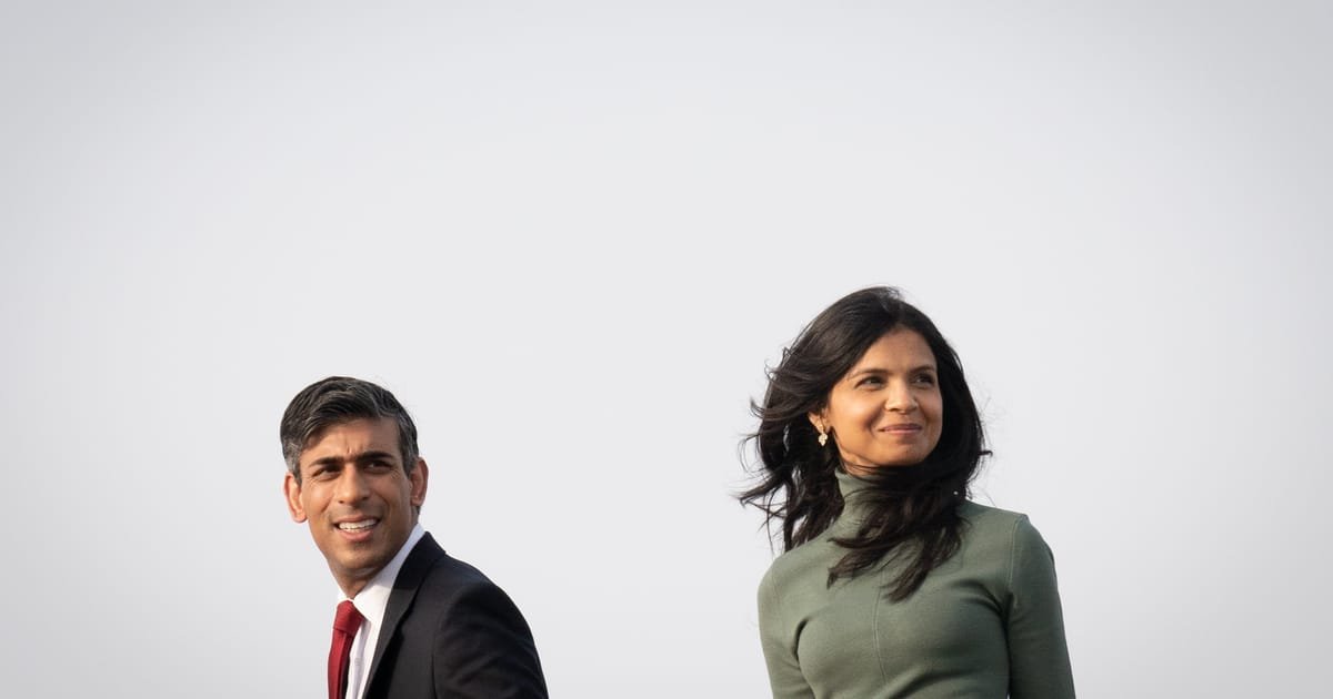 Rishi pas si riche: Sunak et sa femme glissent vers le bas de la liste des richesses du Royaume-Uni alors que la fortune de plusieurs millions en prend un coup