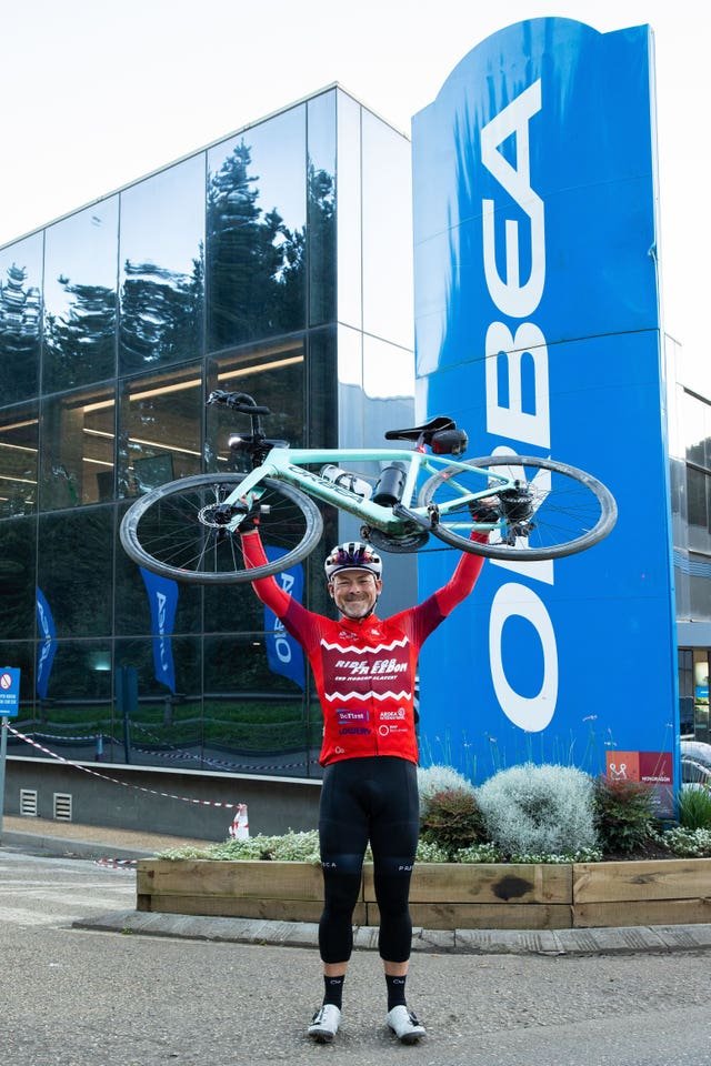 Balade à vélo Gordon Miller