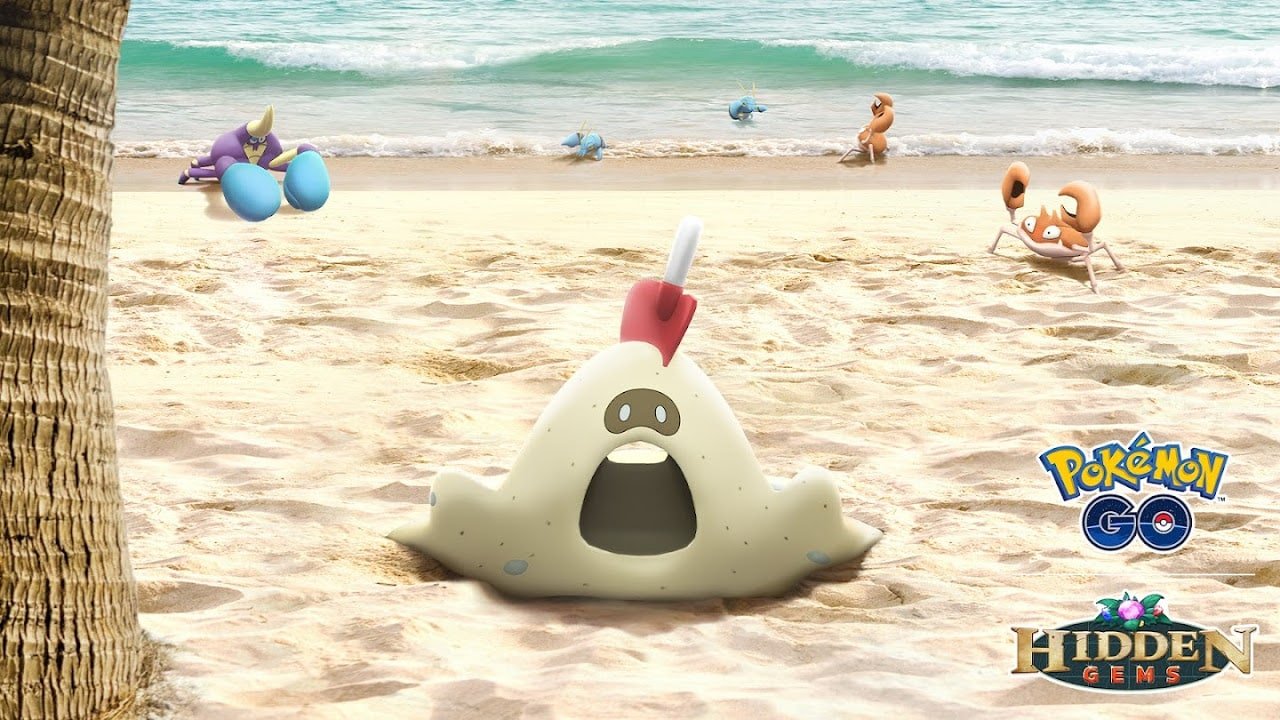 Pokemon Go Water Festival Beach Week Début de Sandygast