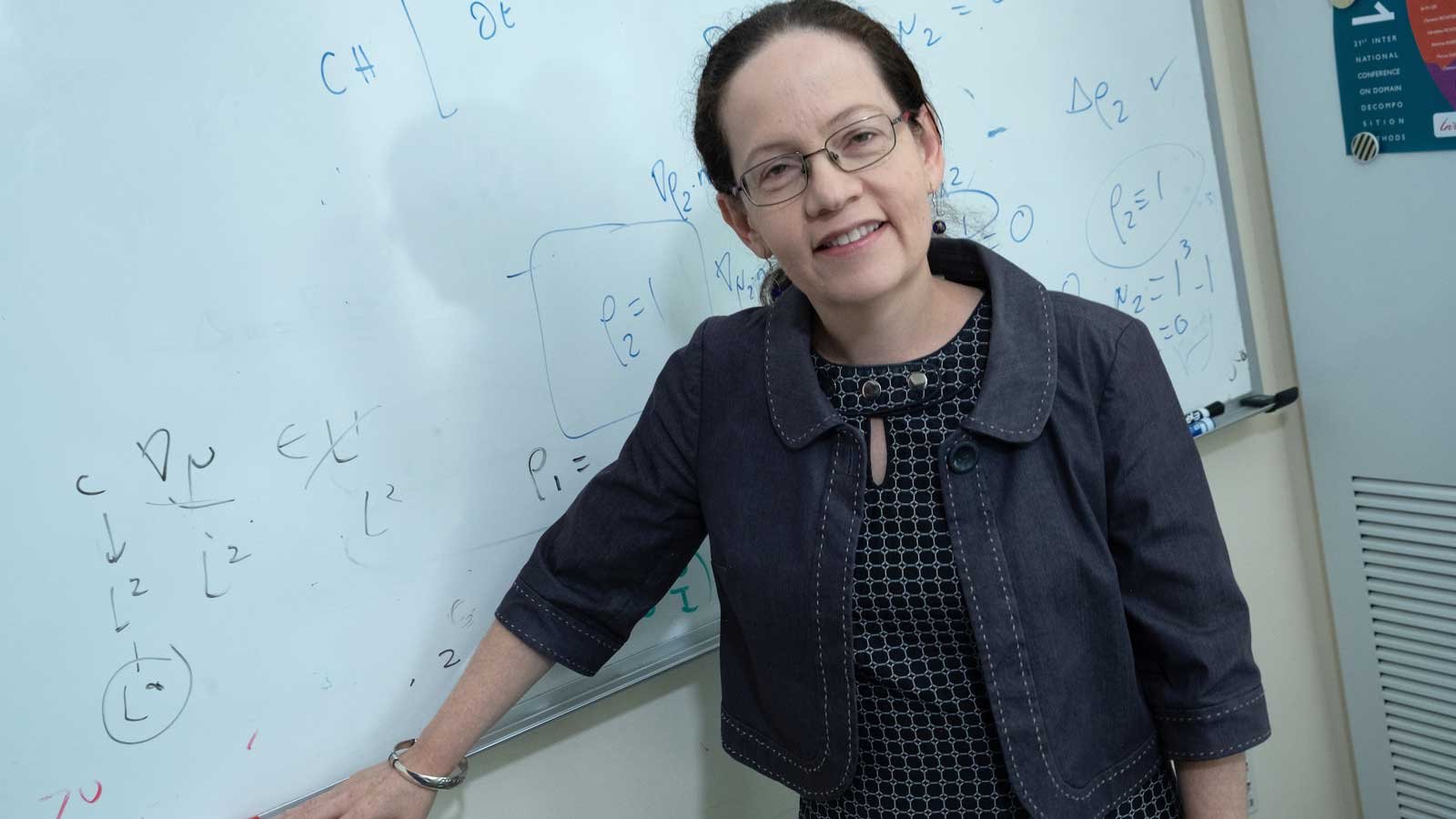 Rivière reçoit une subvention de la NSF pour faire progresser les mathématiques numériques et le calcul scientifique |  Mathématiques appliquées computationnelles et recherche opérationnelle