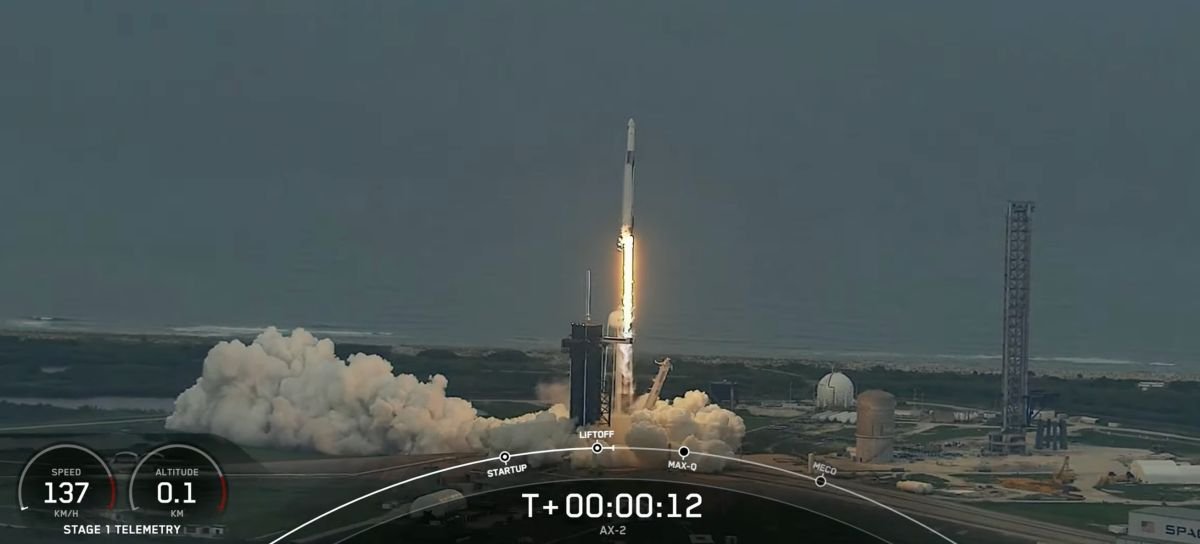 SpaceX lance la mission d’astronaute privé Ax-2 vers la station, 1ère femme saoudienne dans l’espace à bord (vidéo)