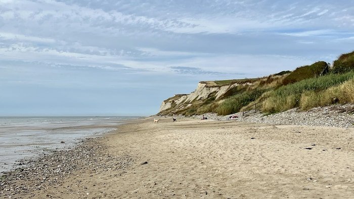 La Côte d'Opale, en France.