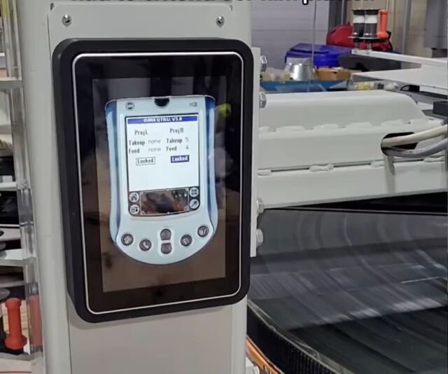 Zoom sur le PDA émulé.