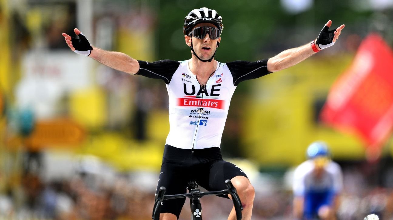 A. Yates en tête du jumeau pour remporter l’étape du Tour de France