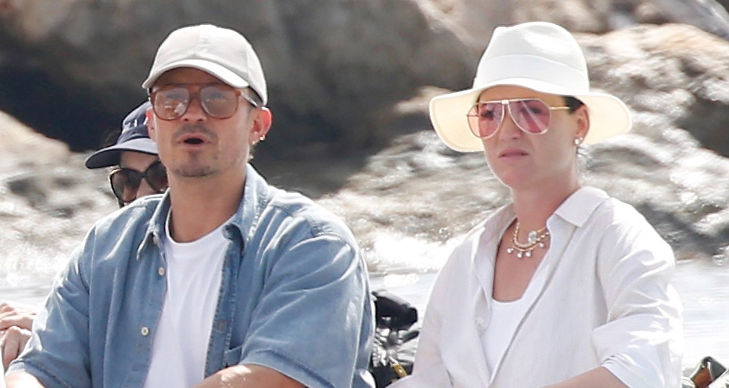 Katy Perry et Orlando Bloom partent en bateau pendant leurs vacances dans le sud de la France