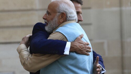 L’Indien Modi et le Français Macron s’accordent sur les relations de défense mais se démarquent sur l’Ukraine