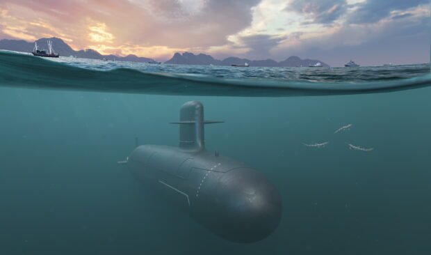 PACKAGE FRANÇAIS Cette illustration fournie par Naval Group montre un sous-marin de la classe Scorpène, que la société de défense française a proposé à la marine philippine dans un package comprenant la formation, le transfert de technologie et une installation de maintenance. Naval Group a ouvert son bureau philippin à Makati City le 12 juillet.