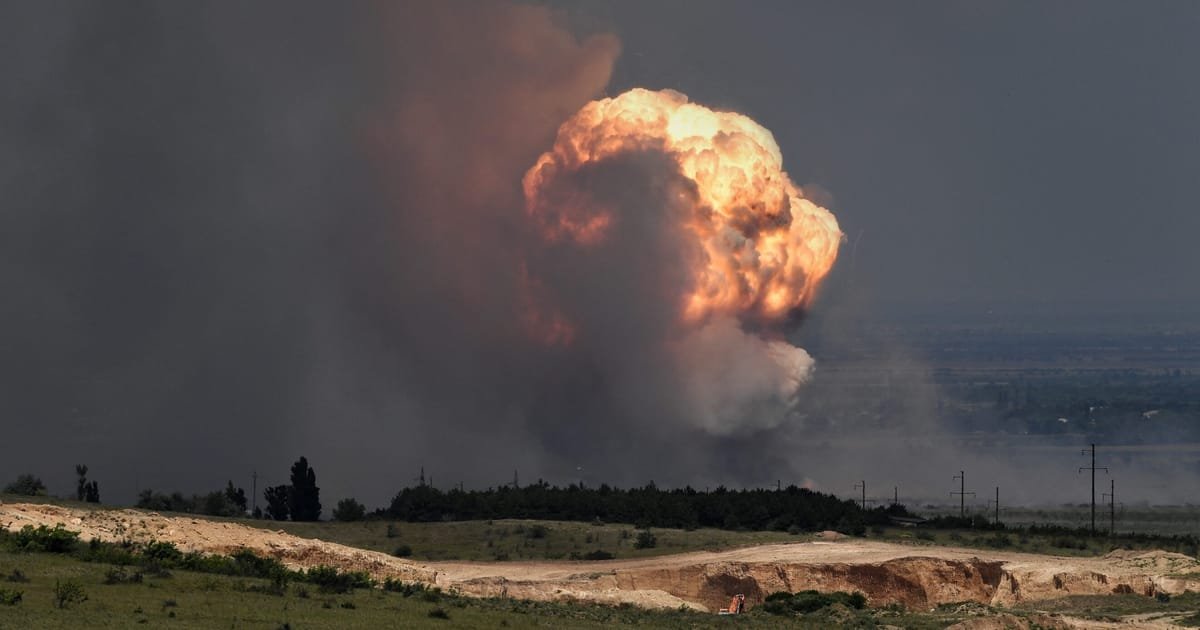 La Russie ferme à nouveau le pont de Crimée après l’attaque d’un dépôt de munitions