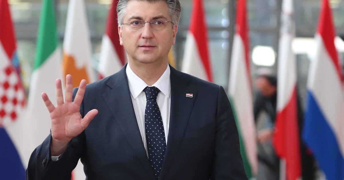 Le centre droit vise à reconstruire une base en France et en Italie, selon le Premier ministre croate