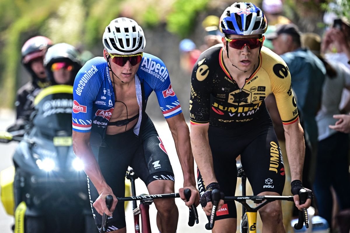 Tom Dumoulin critique Wout van Aert pour la tactique de l’étape 10 du Tour de France