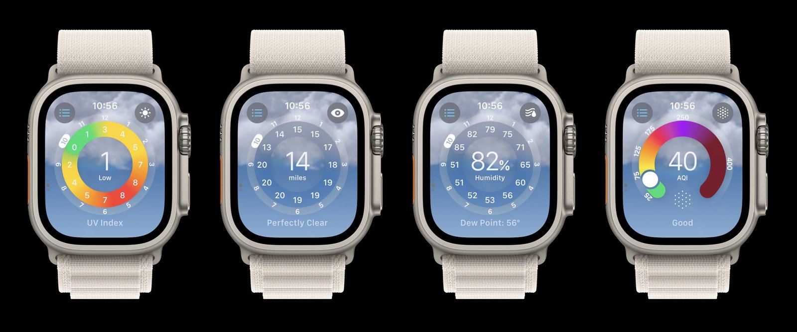 nouvelle application Apple Watch Météo 3