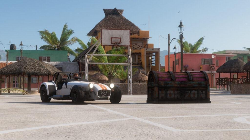 Coffre au trésor lumineux félin Forza Horizon 5