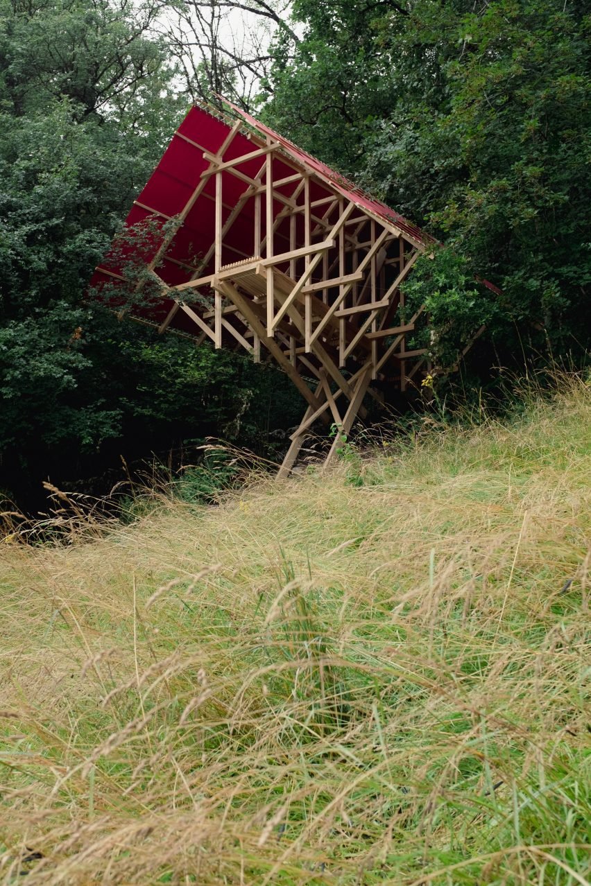 Cabane de l'ombre de Patagonie au Festival des Cabanes