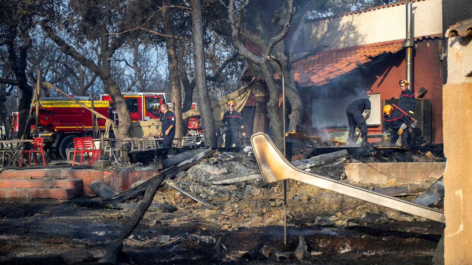 les incendies de forêt en france sont brûlés