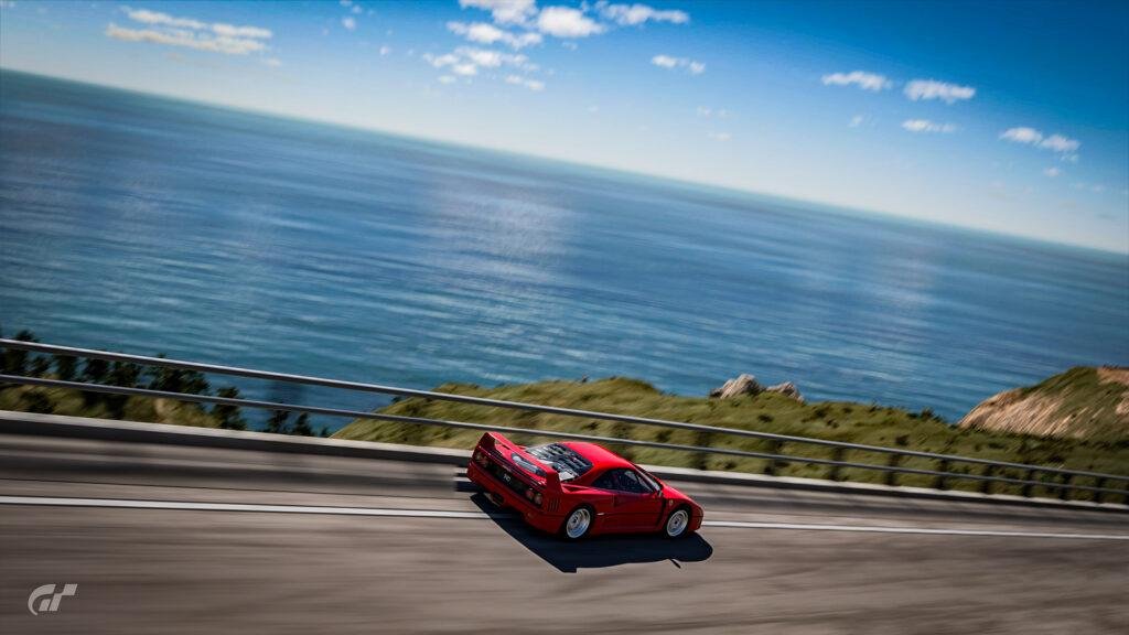 Gran Turismo 7, Ferrari F40, Grande Vallée