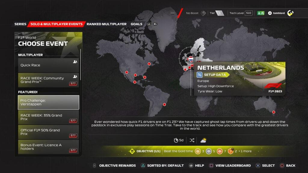 F1 23 Max Verstappen Pro Défi 02