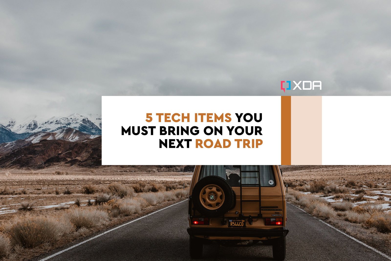 5 articles technologiques que vous devez apporter lors de votre prochain road trip