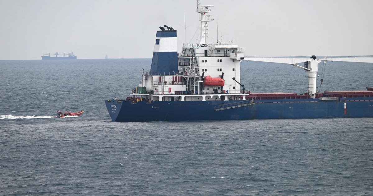 L’Ukraine finalise un accord avec des assureurs pour couvrir les navires céréaliers de la mer Noire