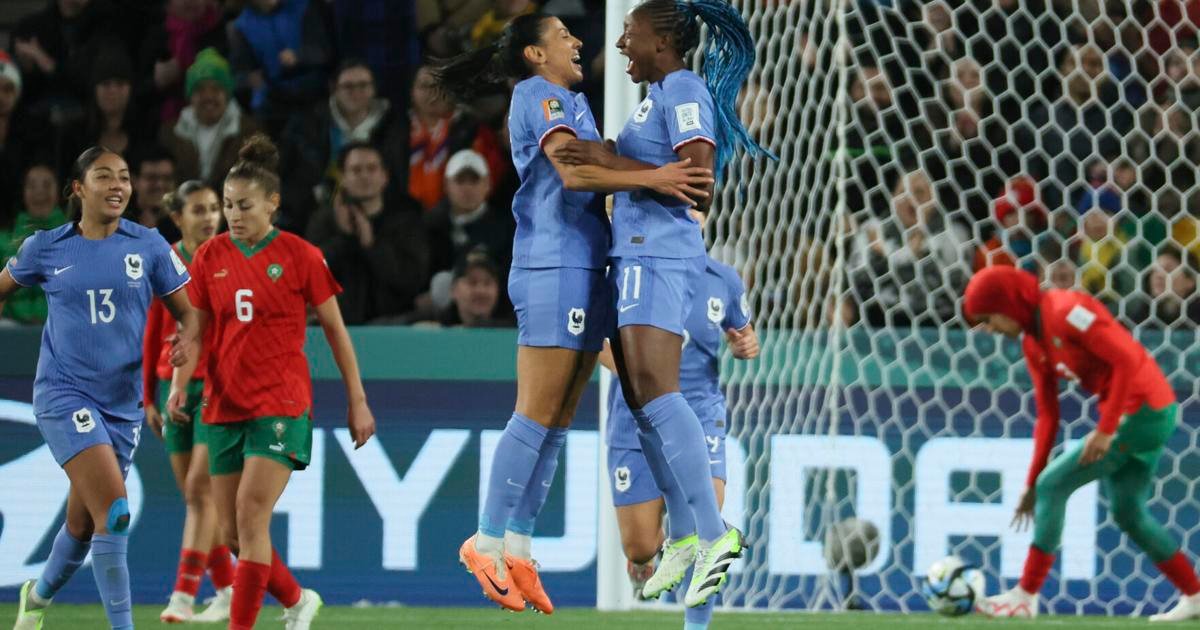 La France met fin à la course du Maroc ;  La Colombie devance la Jamaïque et se qualifie pour les quarts de finale de la Coupe du monde féminine