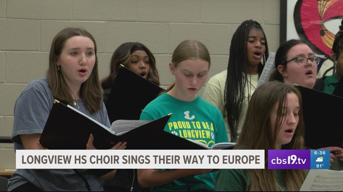 La chorale du lycée Longview invitée à chanter en France pour le 80e anniversaire du Débarquement en 2024