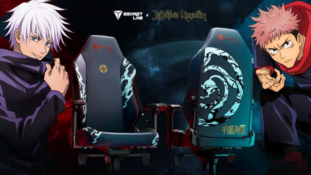 Secretlab annonce une collaboration avec Jujutsu Kaisen