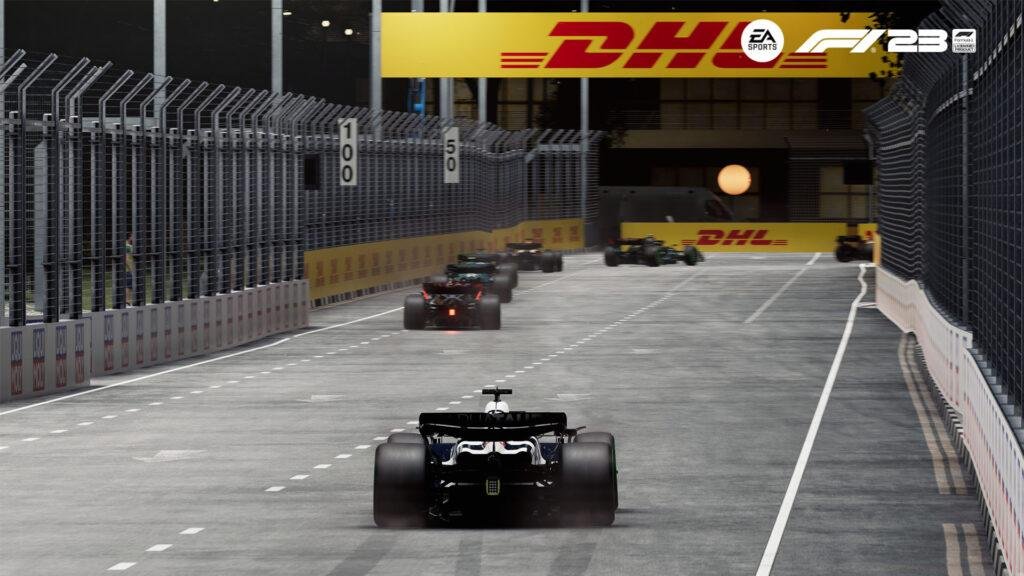 Piste de Singapour mise à jour et Ricciardo maintenant en F1 23