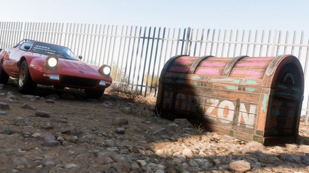 Emplacement du coffre au trésor stratosphérique de Forza Horizon 5