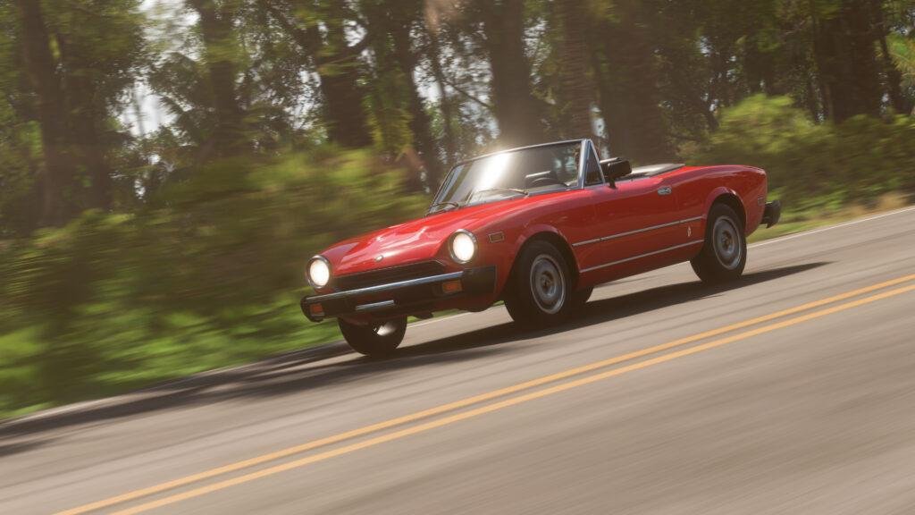 Forza Horizon 5 Fiat 214 Sport Spider 1980