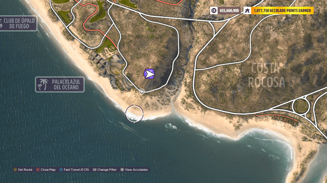 Emplacement du trésor d'hiver de Forza Horizon 5 Series 24