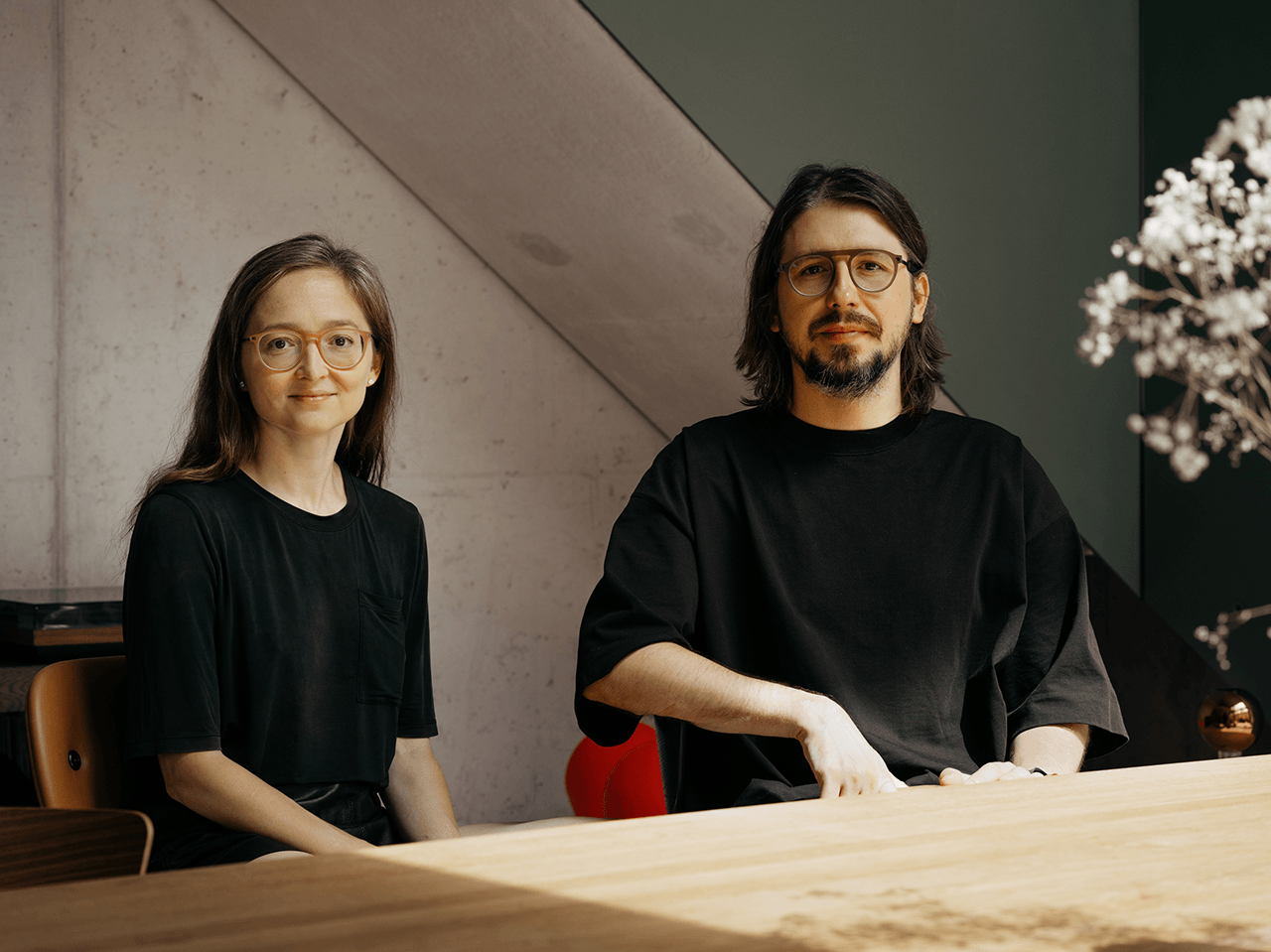 anytypefounders-750 Les fondateurs d'Anytype, Zhanna Sharipova et Anton Pronkin (Photo : Shai Levy).