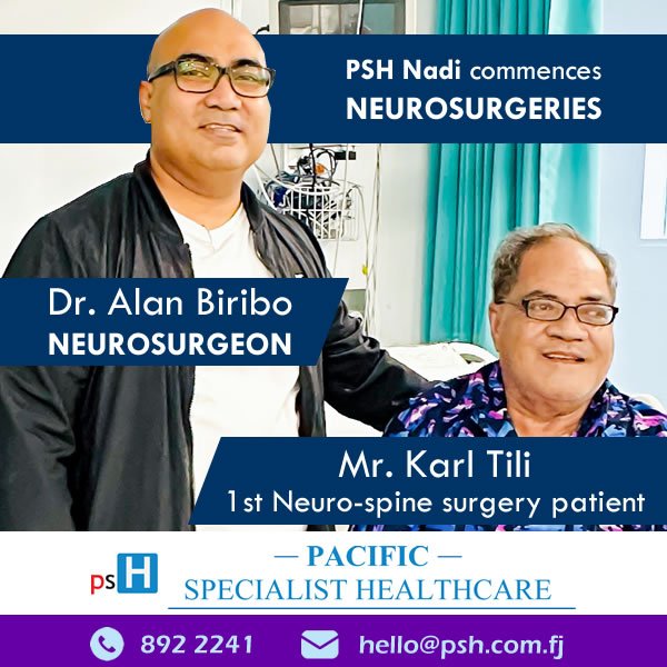 Soins de santé spécialisés dans le Pacifique - Neurochirurgie