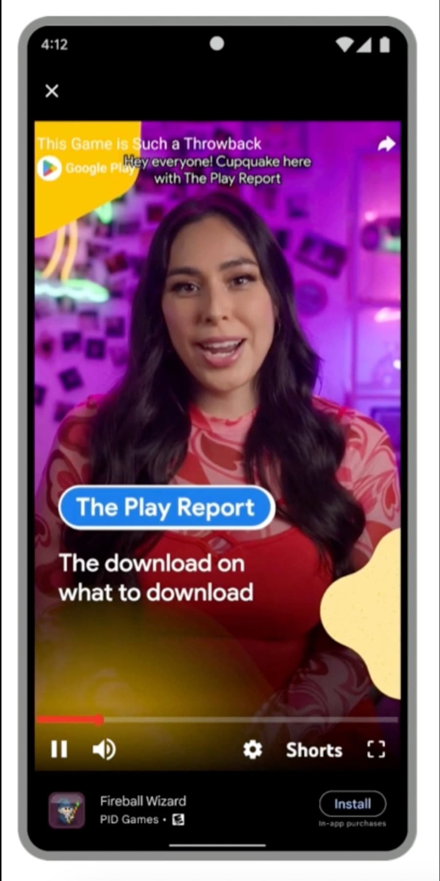 Short Google Play