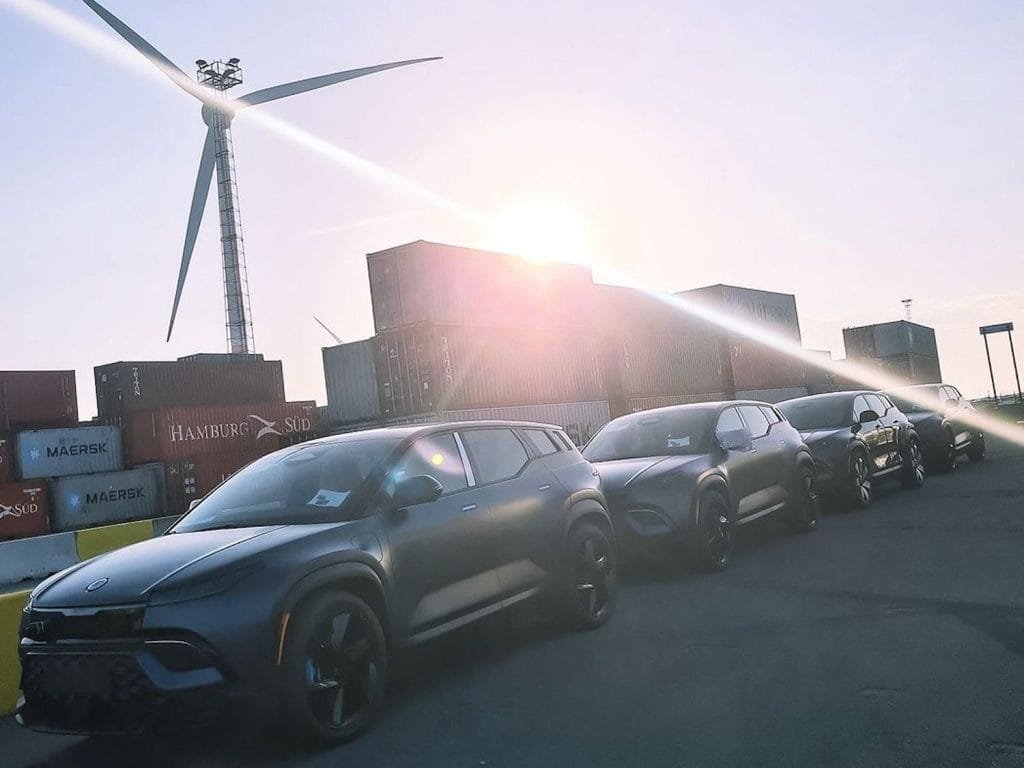 Fisker Ocean Ones expédie quotidiennement vers des destinations dans toute l’Europe.