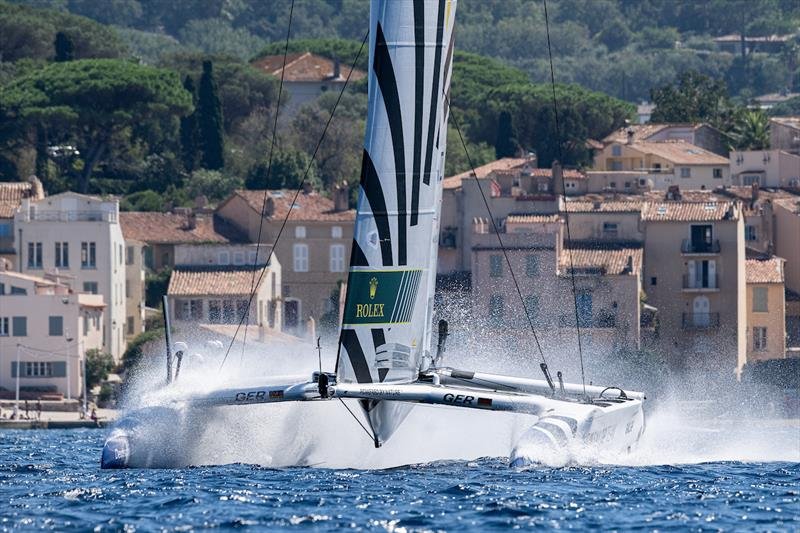 Les equipes SailGP ont une seance dessais avant le Grand