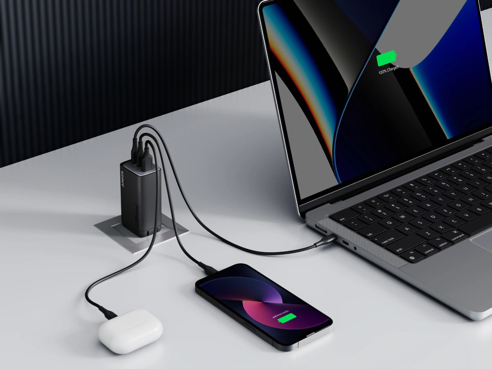 Restez alimenté avec 29 $ de réduction sur le chargeur multi-appareils Ankers GaNPrime