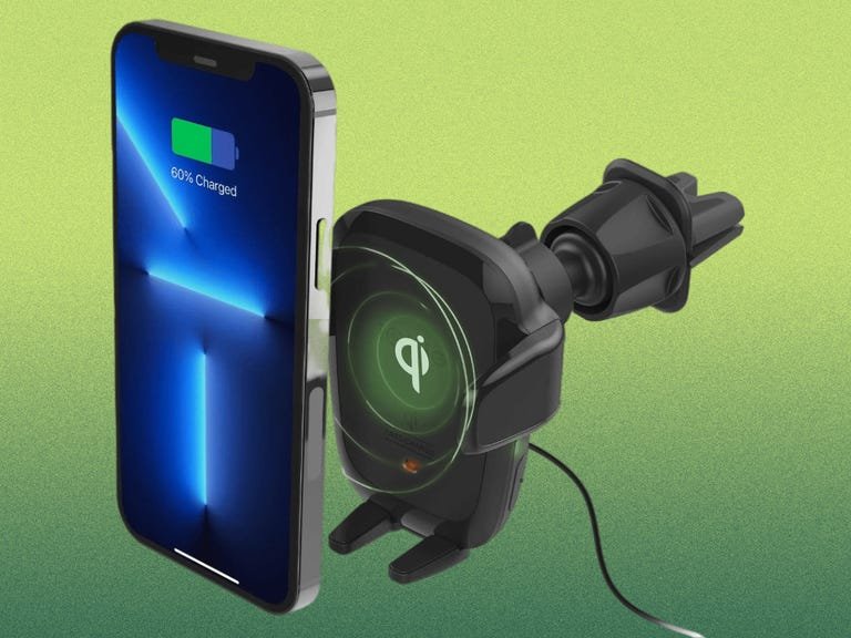 Best Car Phone Mount for 2023 10 The iOttie Auto Sense Qi Wireless Car Charger has auto clamping arms