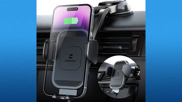 Best Car Phone Mount for 2023 11 The Upgraded Zeehoo wireless car mount is an excellent value