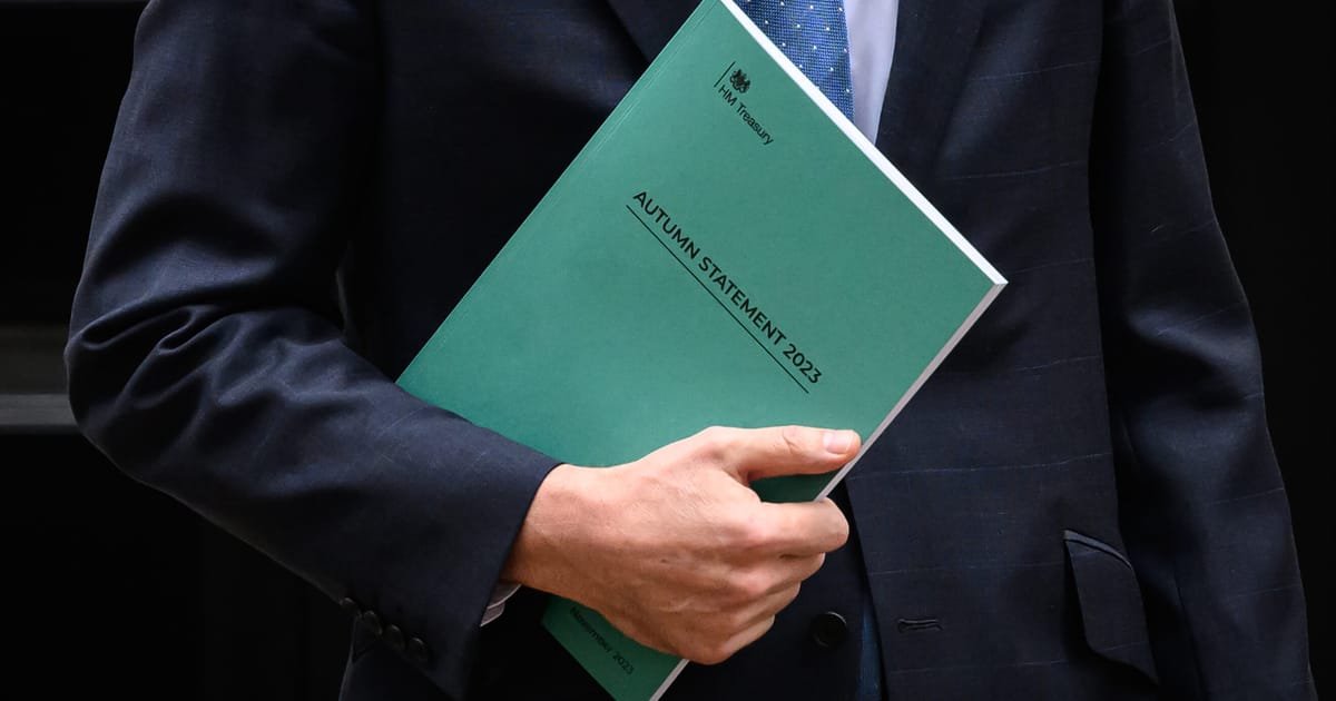 5 articles conservateurs qui plairont au public dans la déclaration d’automne et ce qu’ils coûtent réellement