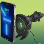 Best Car Phone Mount for 2023 1 The iOttie Auto Sense Qi Wireless Car Charger has auto clamping arms