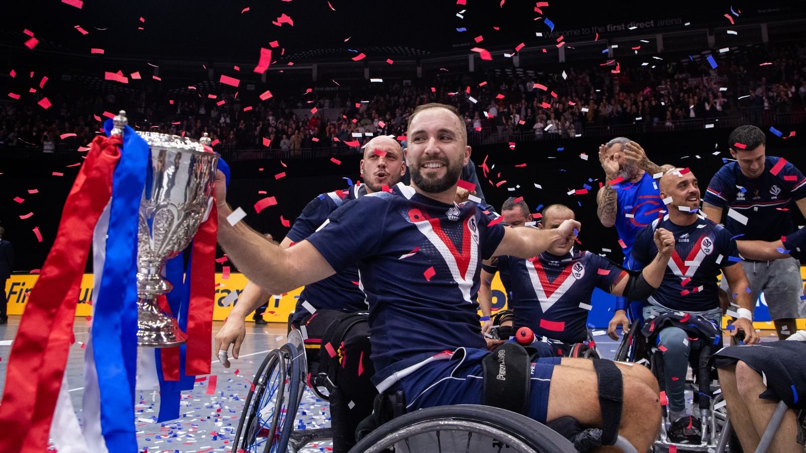 Ligue de rugby en fauteuil roulant : la France venge sa défaite en finale de la Coupe du monde avec une victoire 43-34 contre l’Angleterre à Leeds