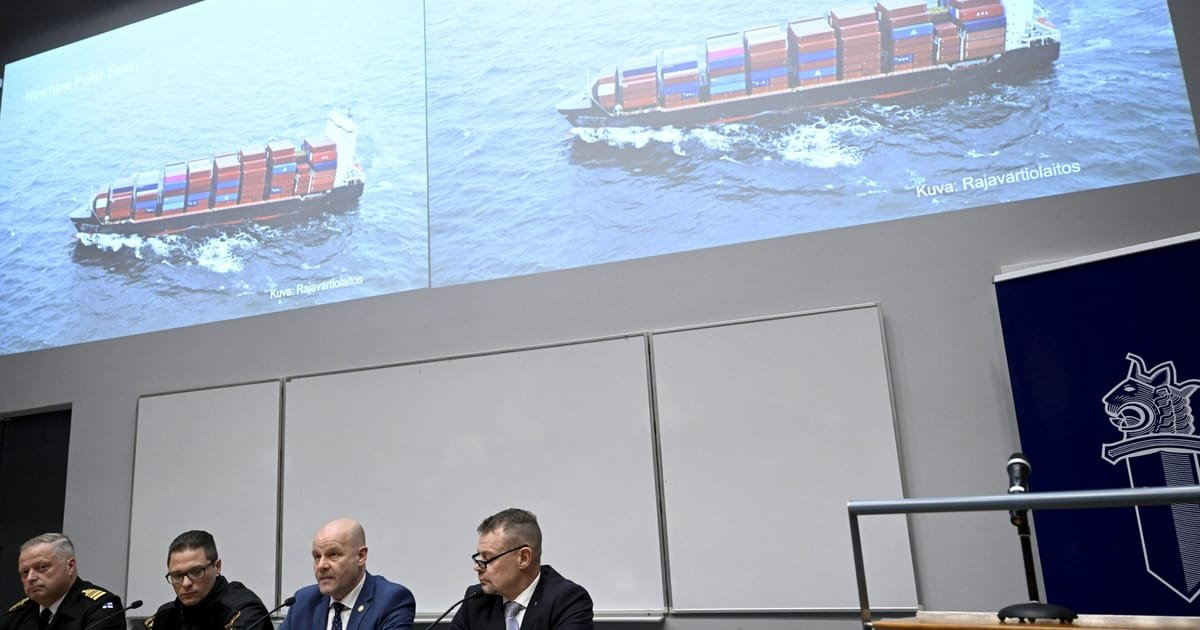 « Tout indique » qu’un navire chinois a délibérément endommagé le pipeline de la Baltique, selon la Finlande