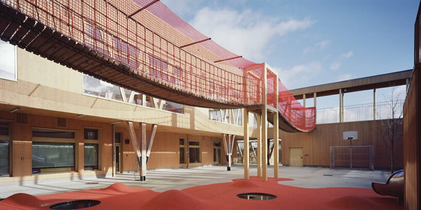 les influences nordiques façonnent la conception de l'école à faible émission de carbone de R2K Architect en France