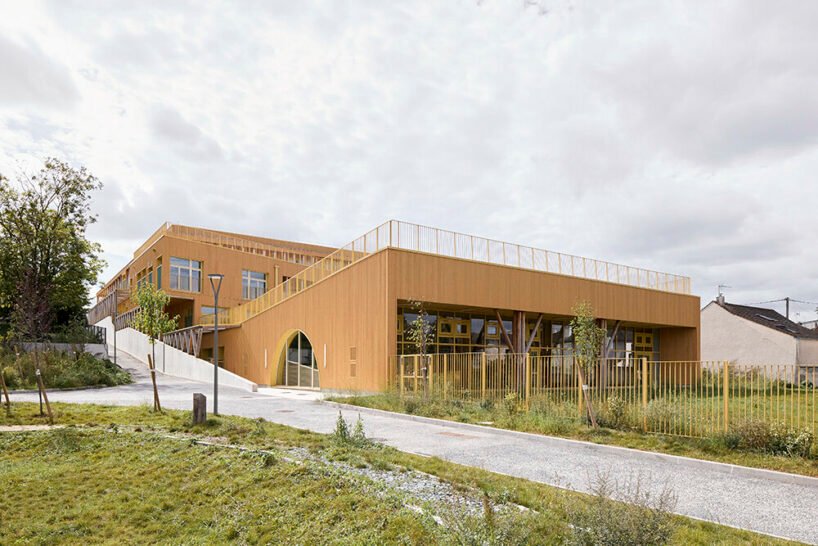 les influences nordiques façonnent la conception de l’école à faible émission de carbone de R2K Architect en France