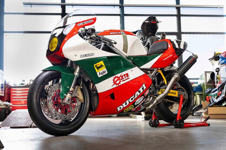 Coureur d'endurance Ducati personnalisé par XTR Pepo
